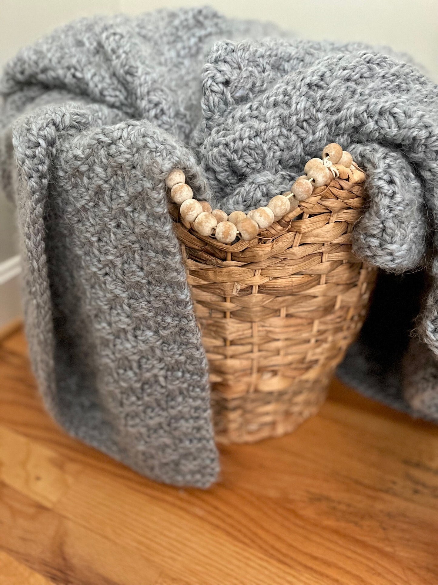 Cordate Throw Knitting Pattern