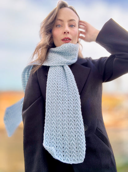 I Smell Snow Scarf Crochet Pattern