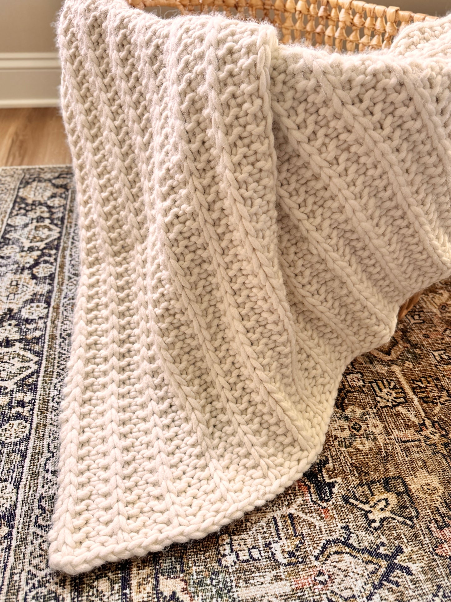 Knit Sweater Throw Pattern