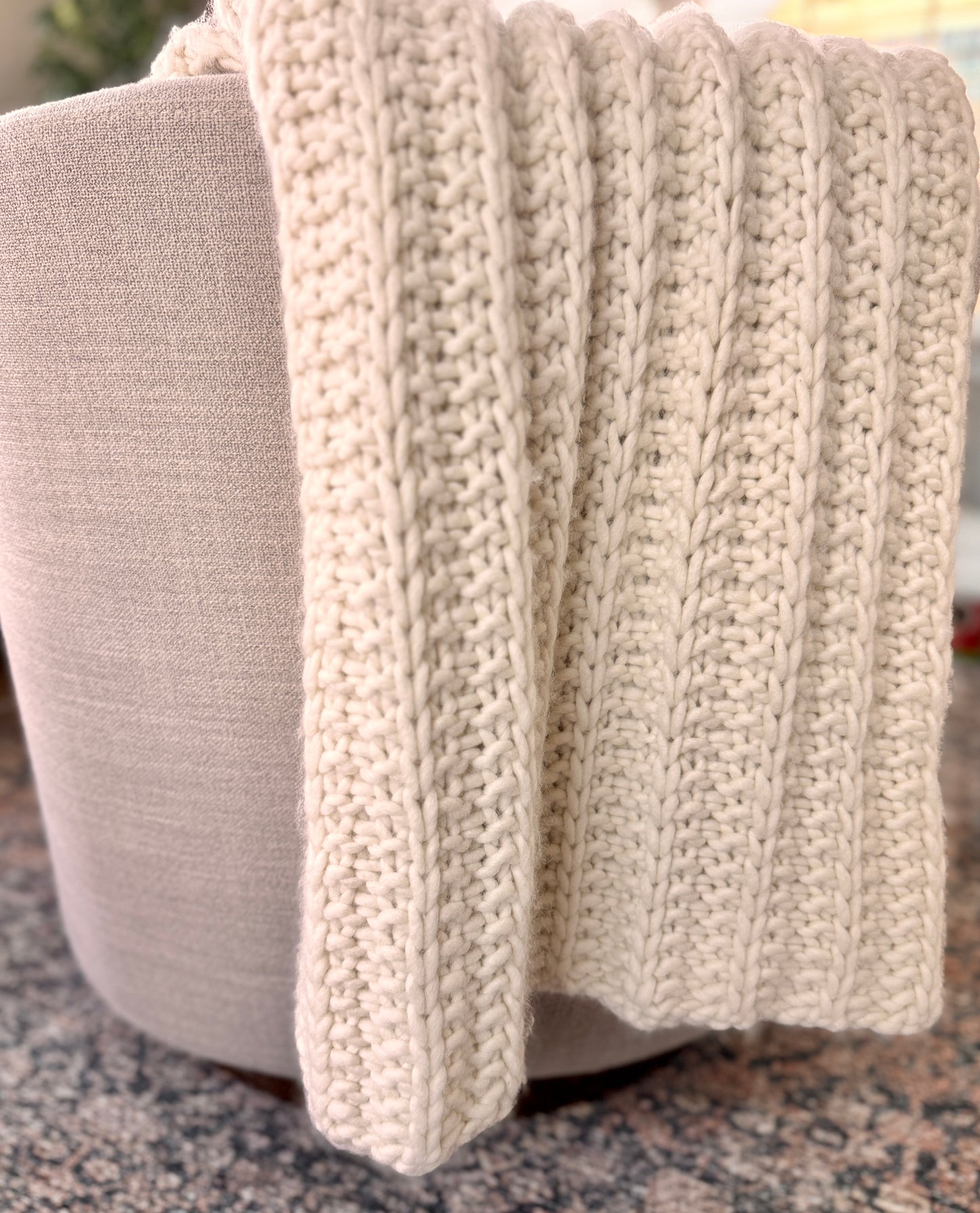 Knit Sweater Throw Pattern