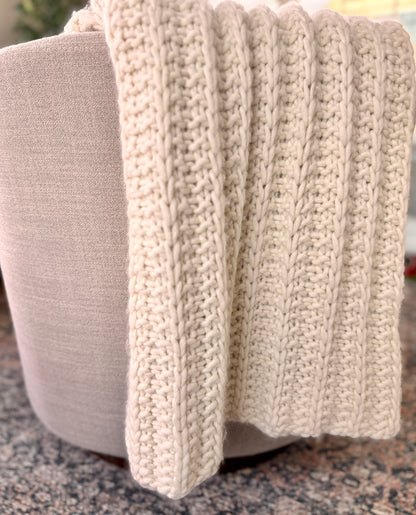 Knit Sweater Throw Pattern