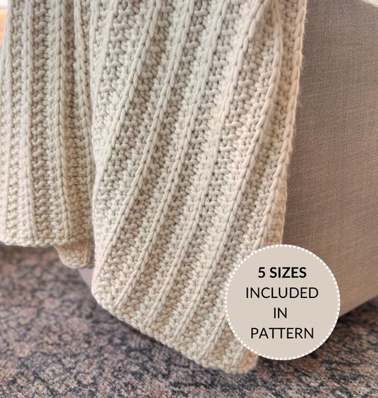 Knit Sweater Throw Pattern