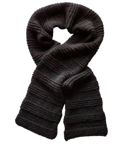 Soft Stripes Scarf Knitting Pattern