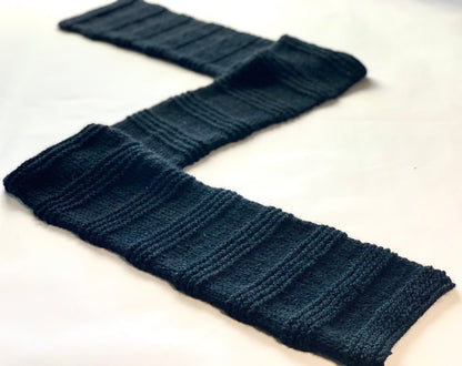 Soft Stripes Scarf Knitting Pattern