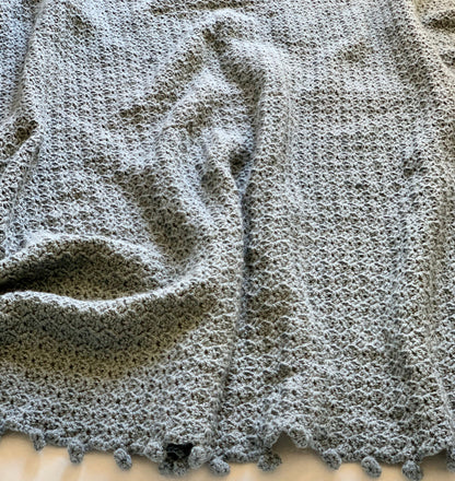 Eyelet Throw Crochet Pattern