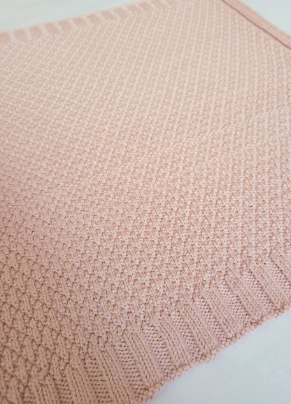 Seersucker Baby Blanket Knitting Pattern