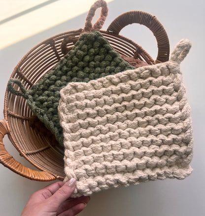 Candor Potholder Knitting Pattern