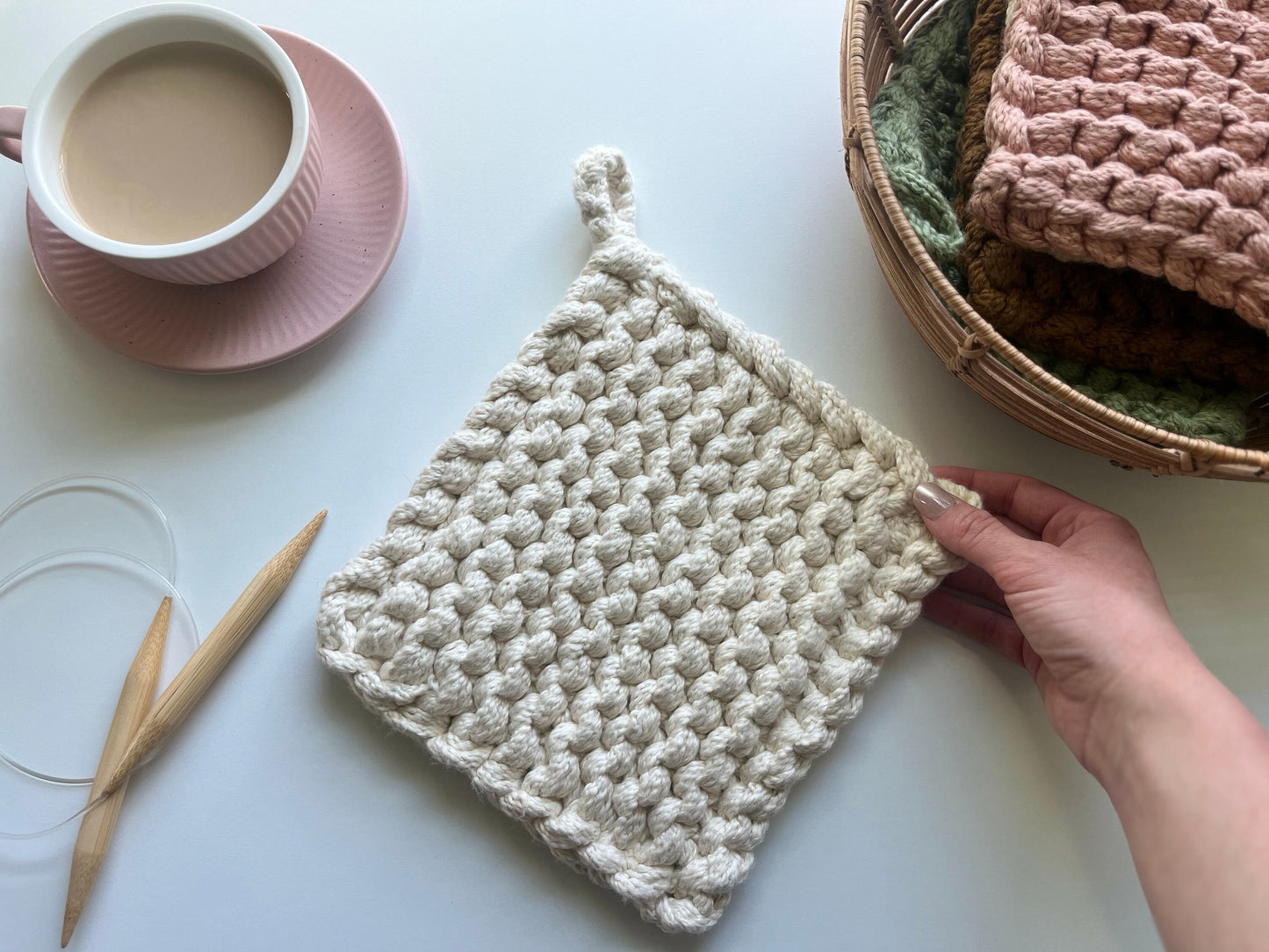 Candor Potholder Knitting Pattern
