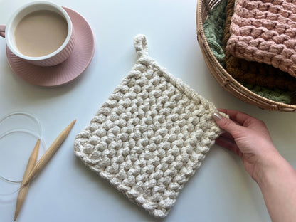 Candor Potholder Knitting Pattern